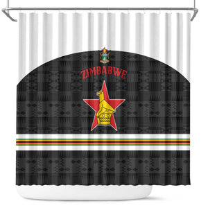Hockey Zimbabwe Shower Curtain Hatirohwe - We don’t lose - African Pride