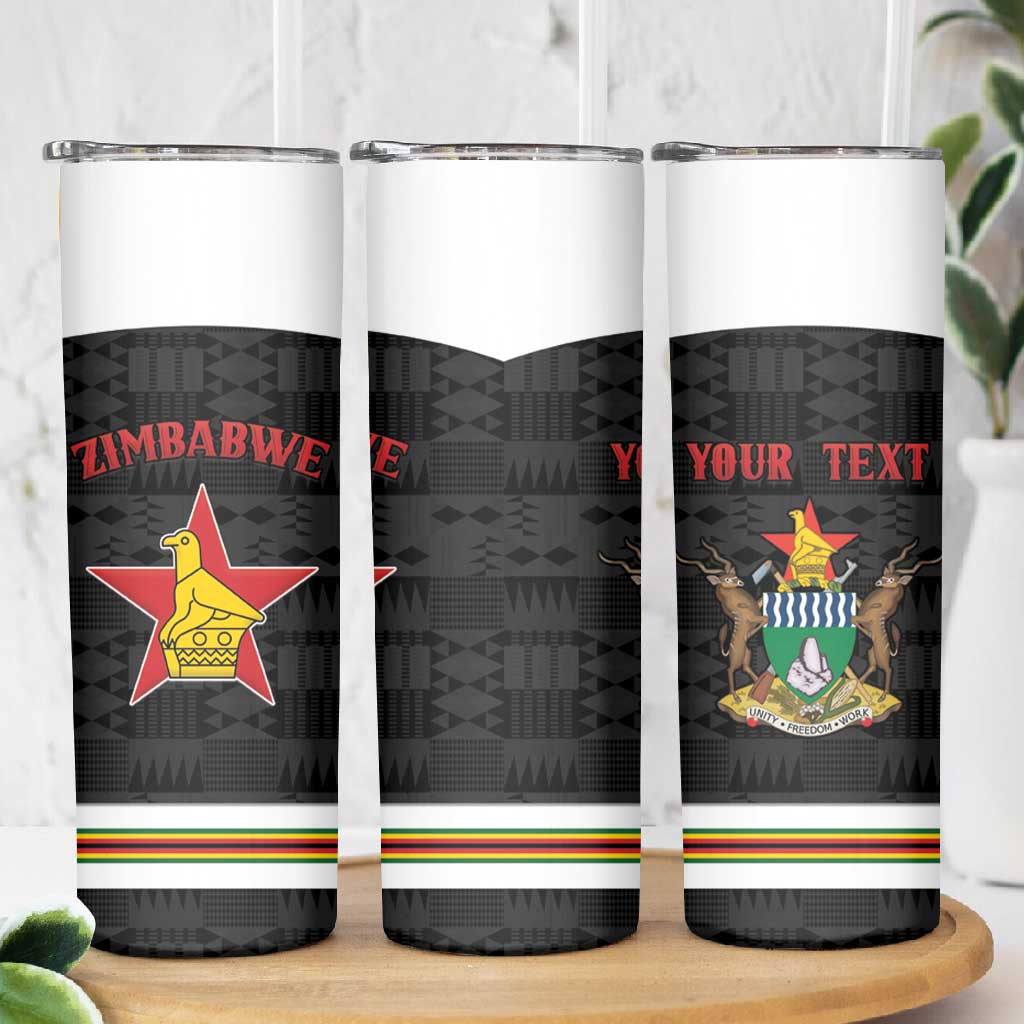 Custom Hockey Zimbabwe Skinny Tumbler Hatirohwe - We don’t lose - African Pride