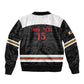Custom Hockey Zimbabwe Sleeve Zip Bomber Jacket Hatirohwe - We don’t lose - African Pride