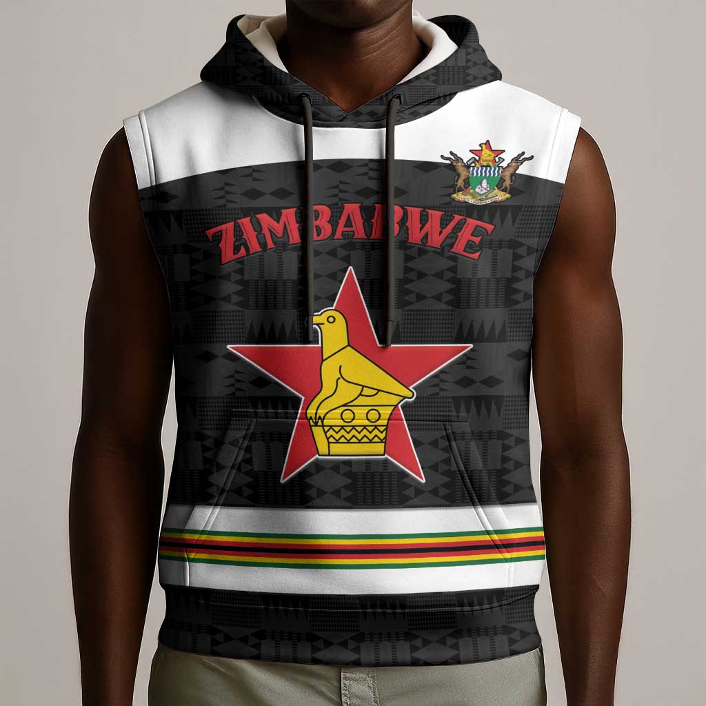 Custom Hockey Zimbabwe Sleeveless Hoodie Hatirohwe - We don’t lose - African Pride