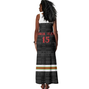Custom Hockey Zimbabwe Tank Maxi Dress Hatirohwe - We don’t lose - African Pride