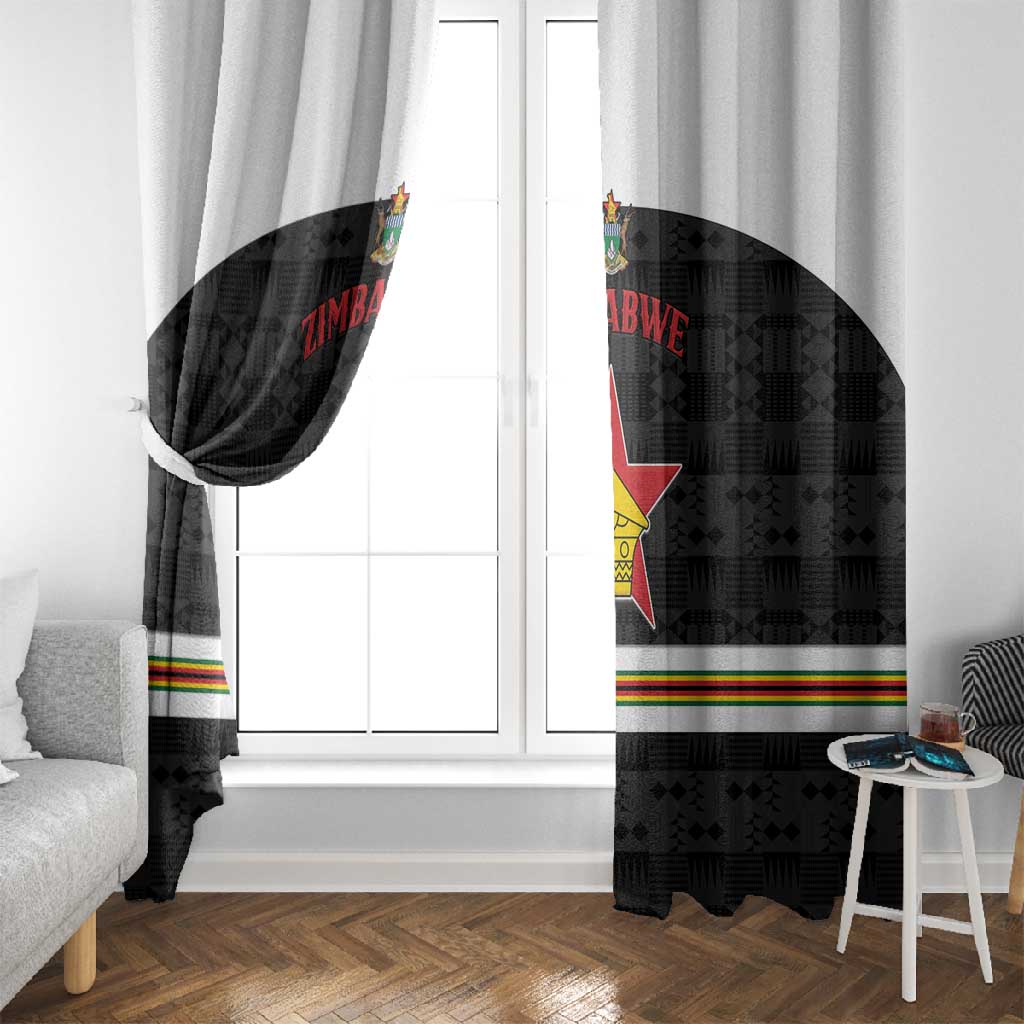 Hockey Zimbabwe Window Curtain Hatirohwe - We don’t lose - African Pride