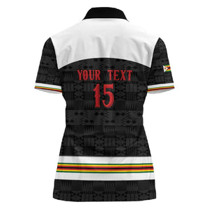 Custom Hockey Zimbabwe Women Polo Shirt Hatirohwe - We don’t lose - African Pride