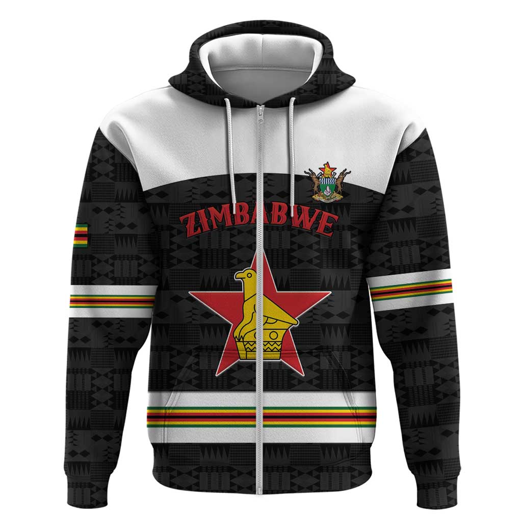 Custom Hockey Zimbabwe Zip Hoodie Hatirohwe - We don’t lose - African Pride