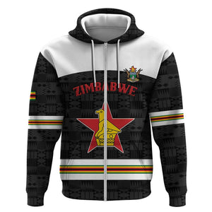 Custom Hockey Zimbabwe Zip Hoodie Hatirohwe - We don’t lose - African Pride
