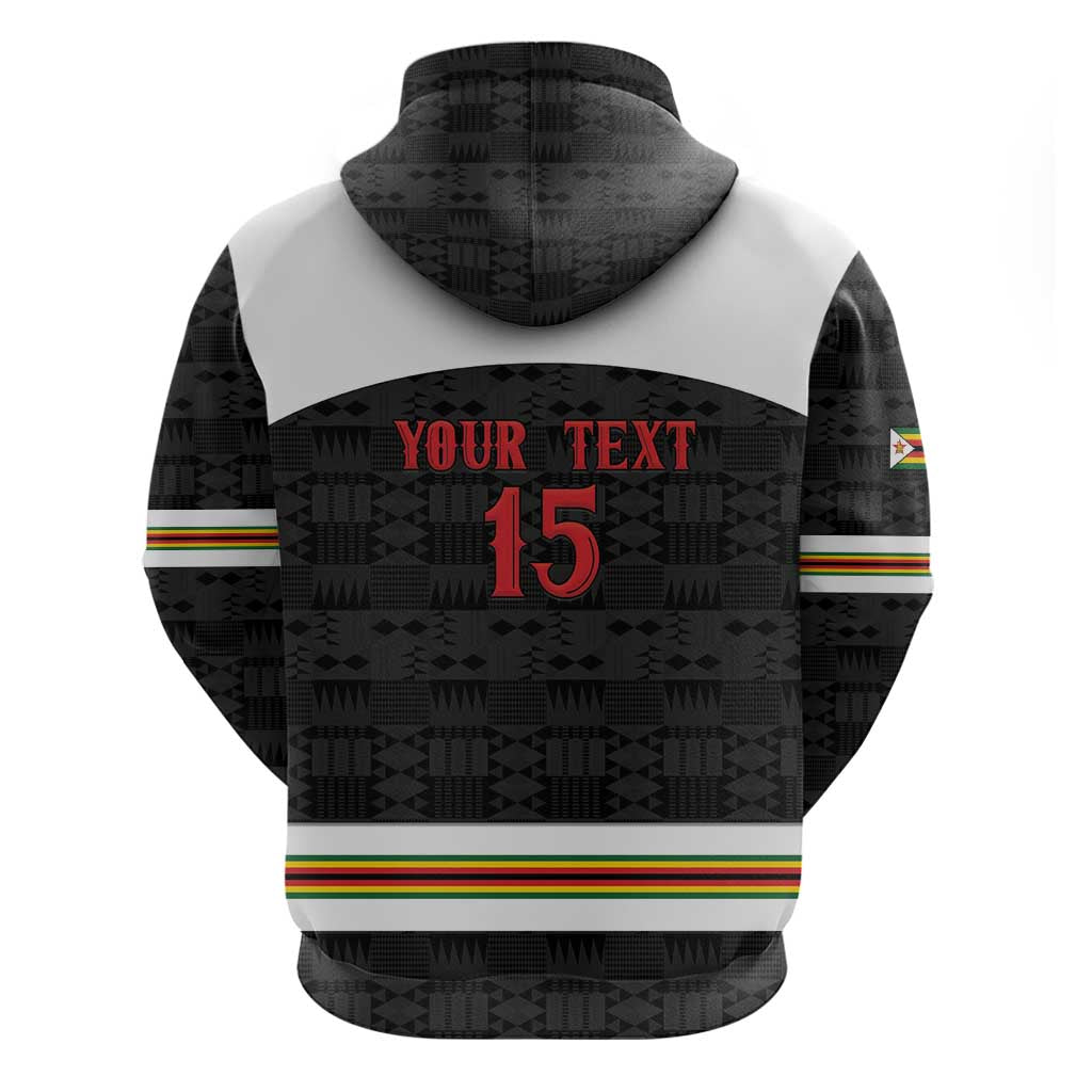 Custom Hockey Zimbabwe Zip Hoodie Hatirohwe - We don’t lose - African Pride