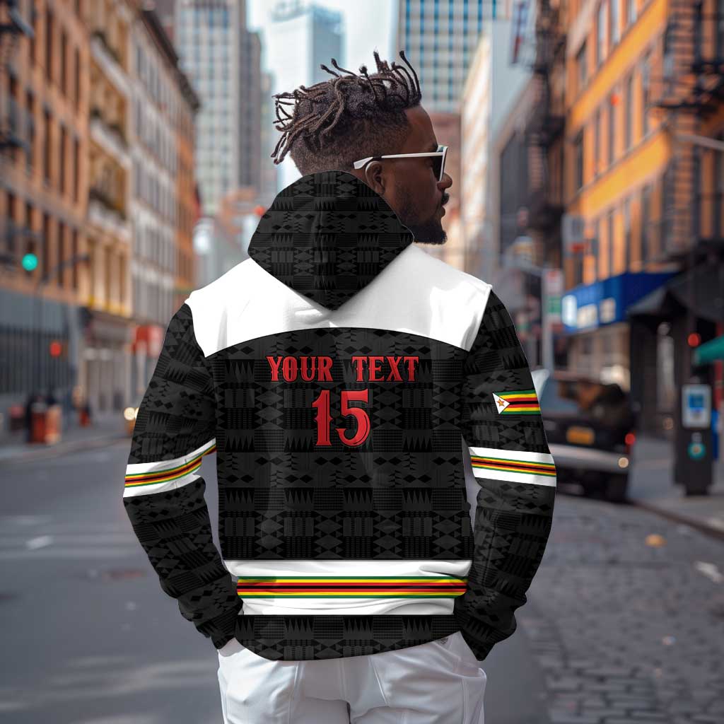 Custom Hockey Zimbabwe Zip Hoodie Hatirohwe - We don’t lose - African Pride