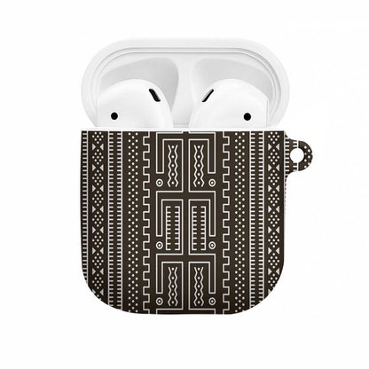 Mali Mud Cloth AirPods Case Bogolanfini Pattern