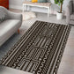 Mali Mud Cloth Bogolanfini Pattern Area Rug - African Pride