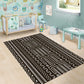 Mali Mud Cloth Bogolanfini Pattern Area Rug - African Pride