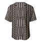Mali Mud Cloth Bogolanfini Pattern Baseball Jersey - African Pride