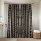 Mali Mud Cloth Bathroom Set Bogolanfini Pattern