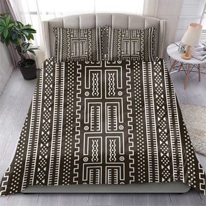 Mali Mud Cloth Bogolanfini Pattern Bedding Set - African Pride
