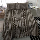 Mali Mud Cloth Bogolanfini Pattern Bedding Set - African Pride