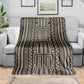 Mali Mud Cloth Bogolanfini Pattern Blanket - African Pride