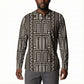 Mali Mud Cloth Button Sweatshirt Bogolanfini Pattern
