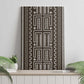 Mali Mud Cloth Bogolanfini Pattern Canvas Wall Art - African Pride