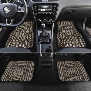Mali Mud Cloth Bogolanfini Pattern Car Mats - African Pride