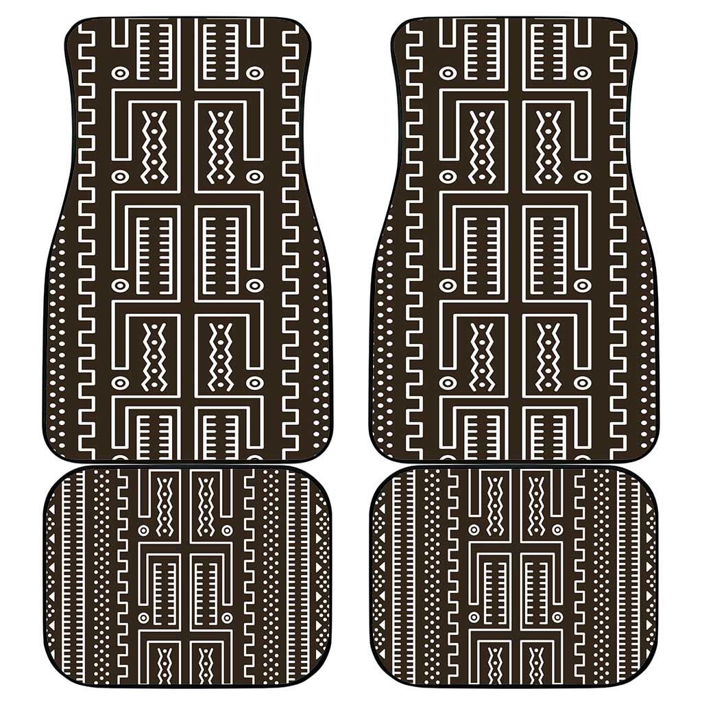 Mali Mud Cloth Bogolanfini Pattern Car Mats - African Pride