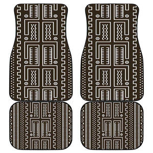 Mali Mud Cloth Bogolanfini Pattern Car Mats - African Pride