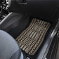 Mali Mud Cloth Bogolanfini Pattern Car Mats - African Pride