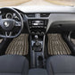 Mali Mud Cloth Bogolanfini Pattern Car Mats - African Pride