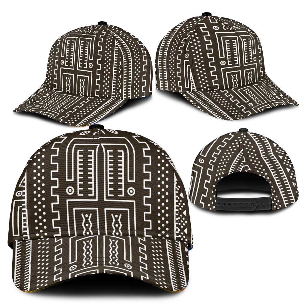 Mali Mud Cloth Bogolanfini Pattern Classic Cap - African Pride