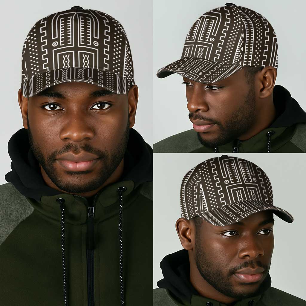 Mali Mud Cloth Bogolanfini Pattern Classic Cap - African Pride