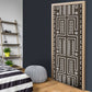 Mali Mud Cloth Door Cover Bogolanfini Pattern