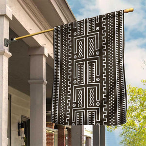 Mali Mud Cloth Bogolanfini Pattern Garden Flag - African Pride