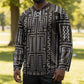 Mali Mud Cloth Hockey Jersey Bogolanfini Pattern