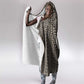 Mali Mud Cloth Bogolanfini Pattern Hooded Blanket - African Pride