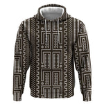 Mali Mud Cloth Bogolanfini Pattern Hoodie - African Pride