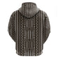 Mali Mud Cloth Bogolanfini Pattern Hoodie - African Pride