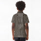 Mali Mud Cloth Bogolanfini Pattern Kid Polo Shirt - African Pride