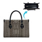 Mali Mud Cloth Leather Bag Bogolanfini Pattern