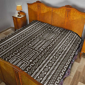 Mali Mud Cloth Bogolanfini Pattern Quilt - African Pride
