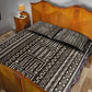 Mali Mud Cloth Bogolanfini Pattern Quilt Bed Set - African Pride