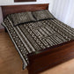 Mali Mud Cloth Bogolanfini Pattern Quilt Bed Set - African Pride