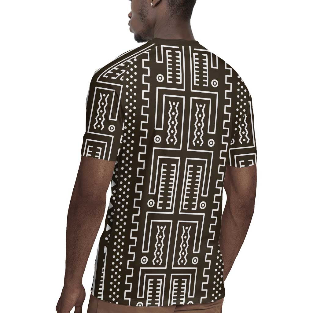 Mali Mud Cloth Bogolanfini Pattern Rugby Jersey - African Pride
