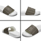 Mali Mud Cloth Slide Sandals Bogolanfini Pattern