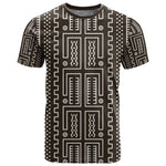 Mali Mud Cloth Bogolanfini Pattern T shirt - African Pride