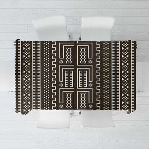 Mali Mud Cloth Bogolanfini Pattern Tablecloth - African Pride