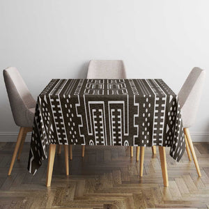Mali Mud Cloth Bogolanfini Pattern Tablecloth - African Pride
