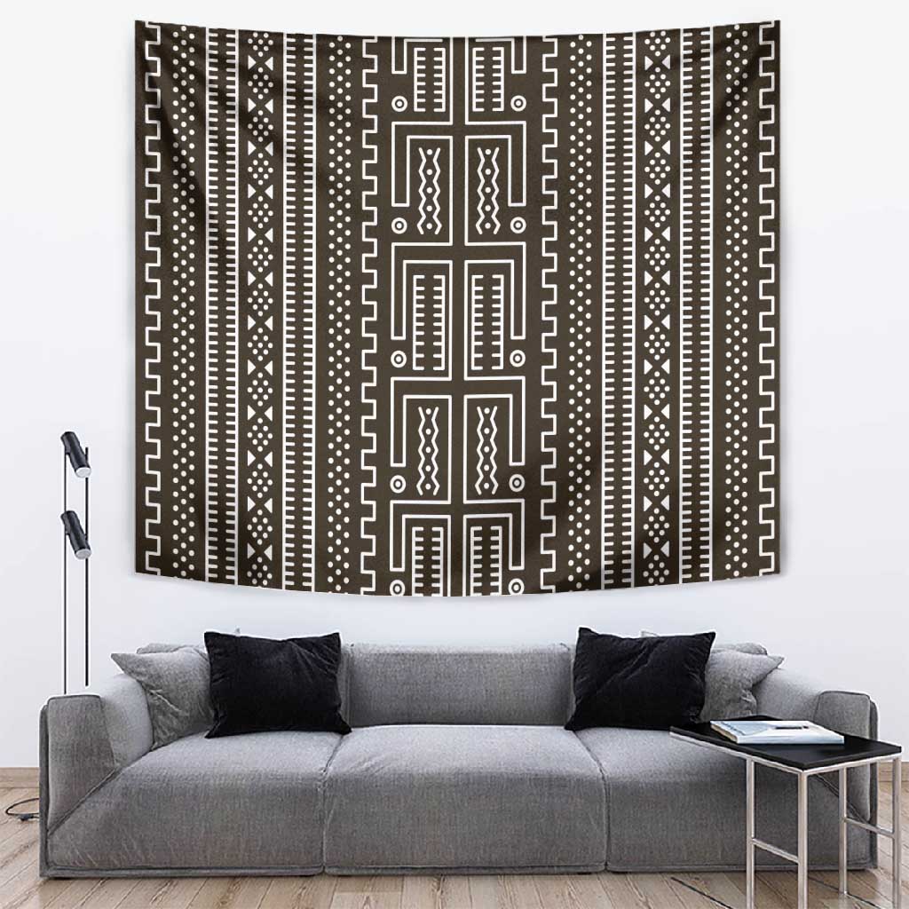 Mali Mud Cloth Bogolanfini Pattern Tapestry - African Pride