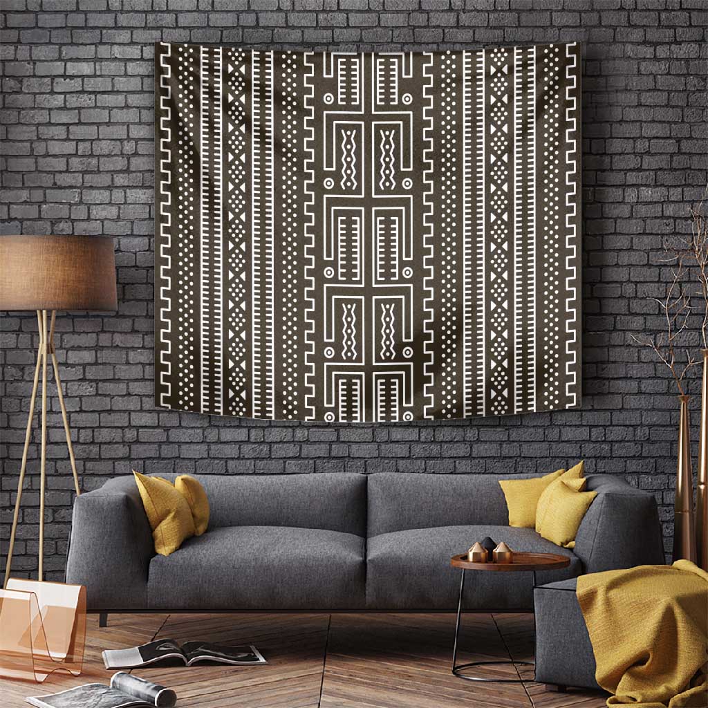 Mali Mud Cloth Bogolanfini Pattern Tapestry - African Pride
