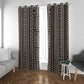 Mali Mud Cloth Bogolanfini Pattern Window Curtain - African Pride