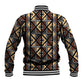 Mali Mud Cloth Legacy Baseball Jacket African Tribal Pattern - African Pride