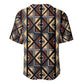 Mali Mud Cloth Legacy Baseball Jersey African Tribal Pattern - African Pride