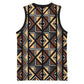 Mali Mud Cloth Legacy Basketball Jersey African Tribal Pattern LT15